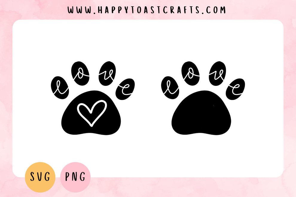 Love Paws – Free SVG